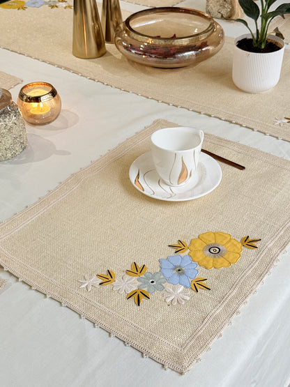 Bloom Story Jute Mat