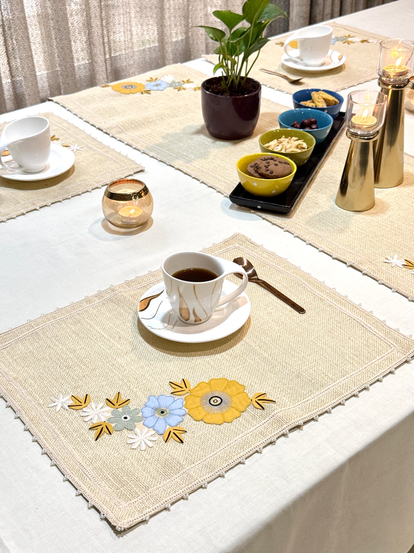 Bloom Story Jute Mat