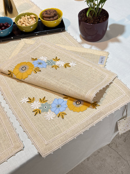 Bloom Story Jute Mat
